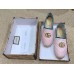 Gucci Chevron Raffia Espadrilles With Double G 577374/578547 Pink 2019