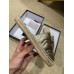 Gucci Glitter Espadrilles Slippers Gold With Crystal Double G 2019