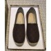 Gucci GG Flat Canvas Espadrille Dark Coffee 2018