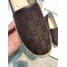 Gucci GG Flat Canvas Espadrille Dark Coffee 2018