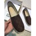 Gucci GG Flat Canvas Espadrille Dark Coffee 2018