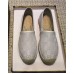 Gucci GG Flat Canvas Espadrille White 2018