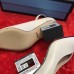 Gucci Mid-Heel 7cm Pumps With Crystal G Heel 548853 Nude 2019