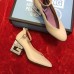 Gucci Mid-Heel 7cm Pumps With Crystal G Heel 548853 Nude 2019