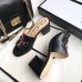 Gucci Horsebit and Sylvie Web Heel Slides Black 2019