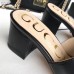 Gucci Horsebit and Sylvie Web Heel Slides Black 2019