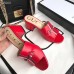 Gucci Horsebit and Sylvie Web Heel Slides Red 2019