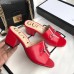 Gucci Horsebit and Sylvie Web Heel Slides Red 2019