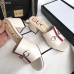 Gucci Horsebit and Sylvie Web Heel Slides White 2019