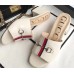 Gucci Horsebit and Sylvie Web Heel Slides White 2019