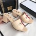 Gucci Horsebit and Sylvie Web Heel Slides Nude 2019