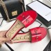 Gucci Horsebit and Sylvie Web Flat Slides Red 2019