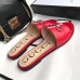 Gucci Horsebit and Sylvie Web Flat Slides Red 2019