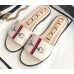 Gucci Horsebit and Sylvie Web Flat Slides White 2019