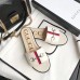 Gucci Horsebit and Sylvie Web Flat Slides White 2019