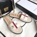 Gucci Horsebit and Sylvie Web Flat Slides White 2019