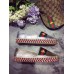 Gucci Embroidered web espadrilles silver