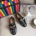 Gucci Leather Ballet Flat With Bow 505293 Black 2018