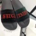 Gucci Slide with Embroidery Black/Red 2018