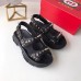 Gucci Leather And Mesh Sandals With Studs 546073 Black 2019