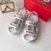 Gucci Leather And Mesh Sandals With Studs 546073 White 2019