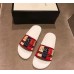 Gucci Sylvie Web Print Logo Slide Sandals 2019