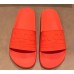 Gucci Logo Rubber Slide Sandals Orange 2019