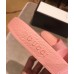 Gucci Logo Rubber Slide Sandals Pink 2019