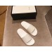 Gucci Logo Rubber Slide Sandals White 2019