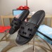 Gucci Rubber GG Slide Sandals Black 2019