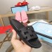 Gucci Rubber GG Slide Sandals Black 2019