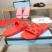 Gucci Rubber GG Slide Sandals Red 2019