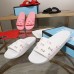 Gucci Rubber GG Slide Sandals White 2019