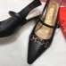 Gucci Heel 5.5cm Zumi Leather Pumps 583300 Black 2019