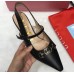 Gucci Heel 5.5cm Zumi Leather Pumps 583300 Black 2019