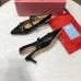 Gucci Heel 5.5cm Zumi Leather Pumps 583300 Black 2019