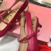 Gucci Heel 5.5cm Zumi Leather Pumps 583300 Fuchsia 2019