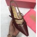 Gucci Heel 5.5cm Zumi Leather Pumps 583300 Burgundy 2019