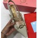 Gucci Heel 5.5cm Zumi Leather Pumps 583300 Creamy 2019