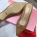 Gucci Heel 5.5cm Zumi Leather Slides 577053 Brown 2019