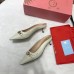 Gucci Heel 5.5cm Zumi Leather Slides 577053 Creamy 2019