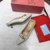 Gucci Heel 5.5cm Zumi Leather Slides 577053 Creamy 2019