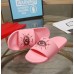 Gucci Logo Slide Sandals Eye Pink 2019