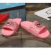 Gucci Logo Slide Sandals Eye Stars Pink 2019