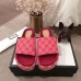 Gucci Original GG Canvas Slide Sandals 573018 Pink 2019