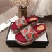 Gucci Original GG Canvas Slide Sandals 573018 Strawberry 2019