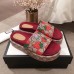 Gucci Original GG Canvas Slide Sandals 573018 Strawberry 2019