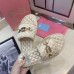 Gucci Quilted Slide Sandals with Interlocking G Horsebit 575852 Fabric Beige 2019