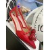 Gucci goatskin pump 2017 Red(shishi-721302)