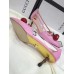 Gucci goatskin pump 2017 pink(shishi-721303)